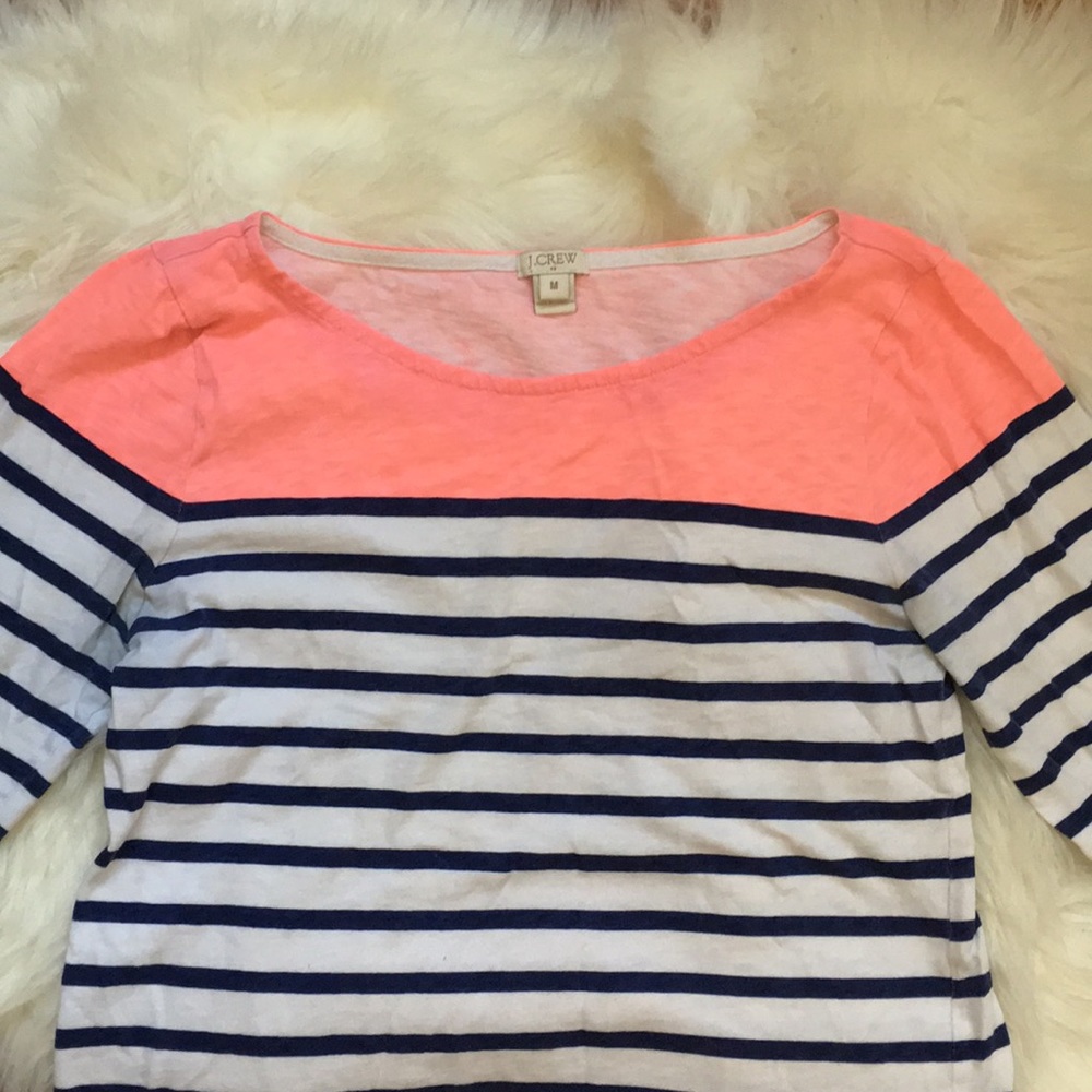 J. Crew strip long tee